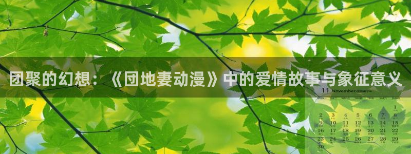omofun官方网站进入：团聚的幻想：《団地妻动漫》中的爱情故事与象征意义